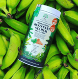 NATURAL EVOLUTION Green Banana Resistant Starch Powder (Prebiotic Multi-fibre) 400g