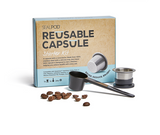 Coffee Reusable Capsule SEALPOD Starter Kit - coffee machine compatible