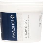 AMAZING OILS Magnesium Epsom Salts Detox Bath Soak - 2kg Tub
