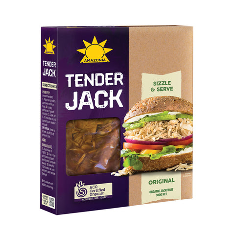 Amazonia Organic Tender Jack (Pulled Jackfruit) -Original 300g