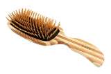 Bass Bamboo Eco Wood Hair Brush -Semi S Shaped Easy Grip