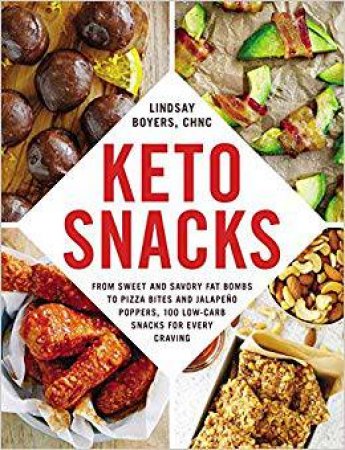 Book Title: KETO Snacks - by Lindsay Boyers