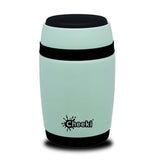 CHEEKI Reusable Stainless Steel Insulated Thermal Food Container 480ml - Pistachio / Topaz