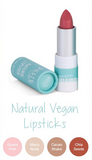Dusty Girls Natural Vegan Lipstick 5g - Chia Seeds/ Guava Pink/ Maca Nude