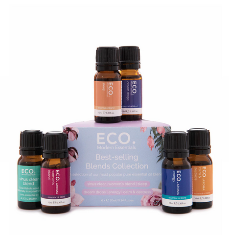 Eco Essential Oils - Best-selling essentials 6 blends Set - On Sale!