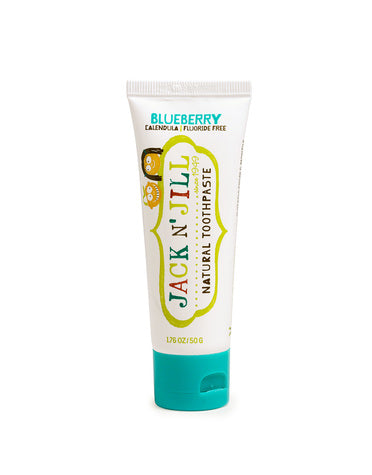 Jack N Jill Natural Fluoride Free Toothpaste - Blueberry 50g