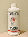 NEW! Nature's Goodness GOUT FORMULA with Sour Cherry, Celery Seed & Willow bark 1L