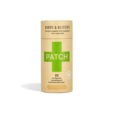 PATCH Aloe Vera Bandages - Burns & Blisters 25 Strips