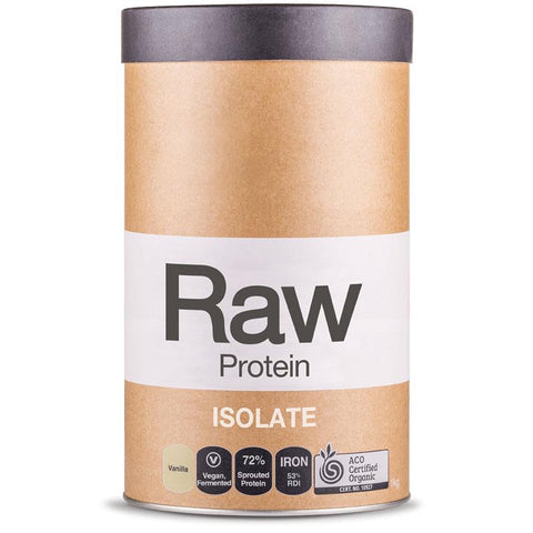 Amazonia Raw Organic Protein Isolate Vanilla 1kg