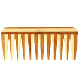 Bass Bamboo Eco Tortoise Comb - Wide Tooth