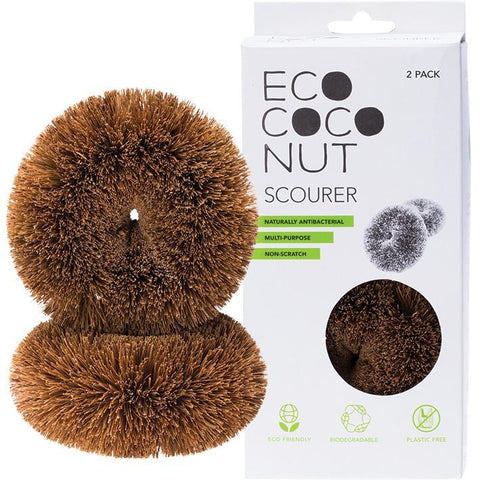 ECO COCONUT - Scourer / Dish Scrubber - Twins Pack