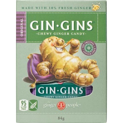 Gin Gins Ginger Candy  Chewy - Original 84g