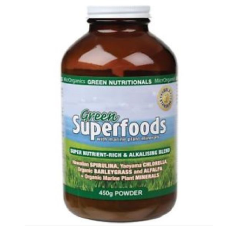 GREEN NUTRITIONALS Green Superfoods Super-nutrients Powder 450g