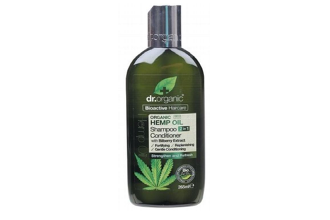 Dr Organic Hemp Oil 2 In 1 Shampoo & Conditioner 265ml