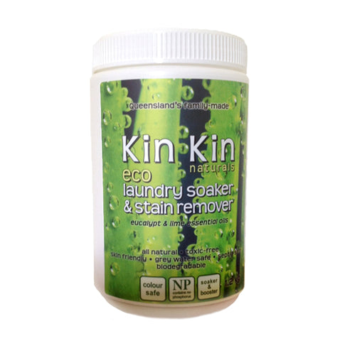 KIN KIN Naturals Eco Laundry Soaker & Stain Remover 1.2kg - Lime & Eucalyptus